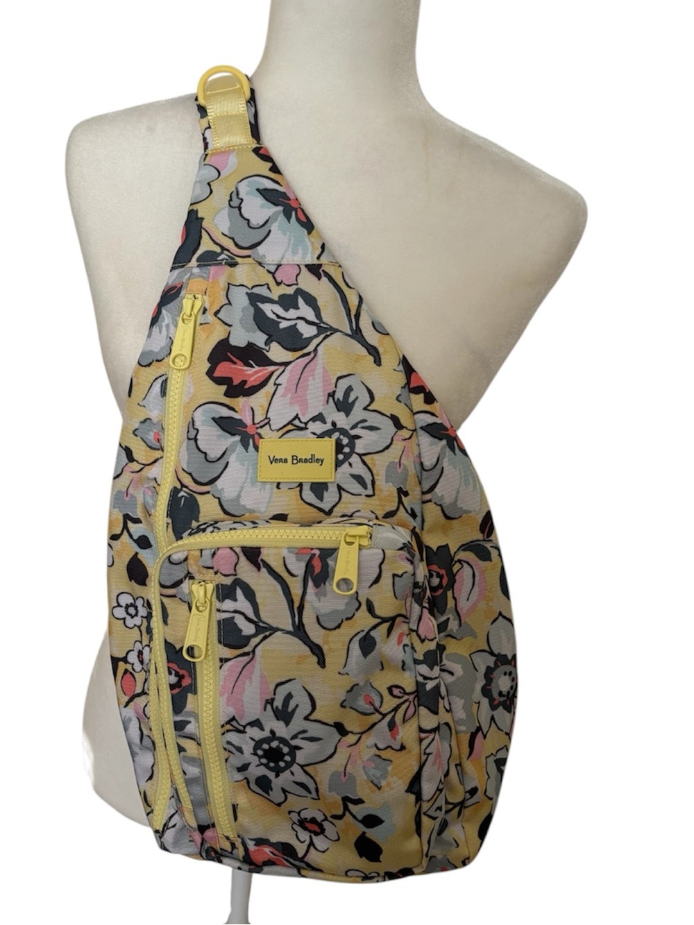 VERA BRADLEY ReActive Sling Backpack in Sunny Garden
